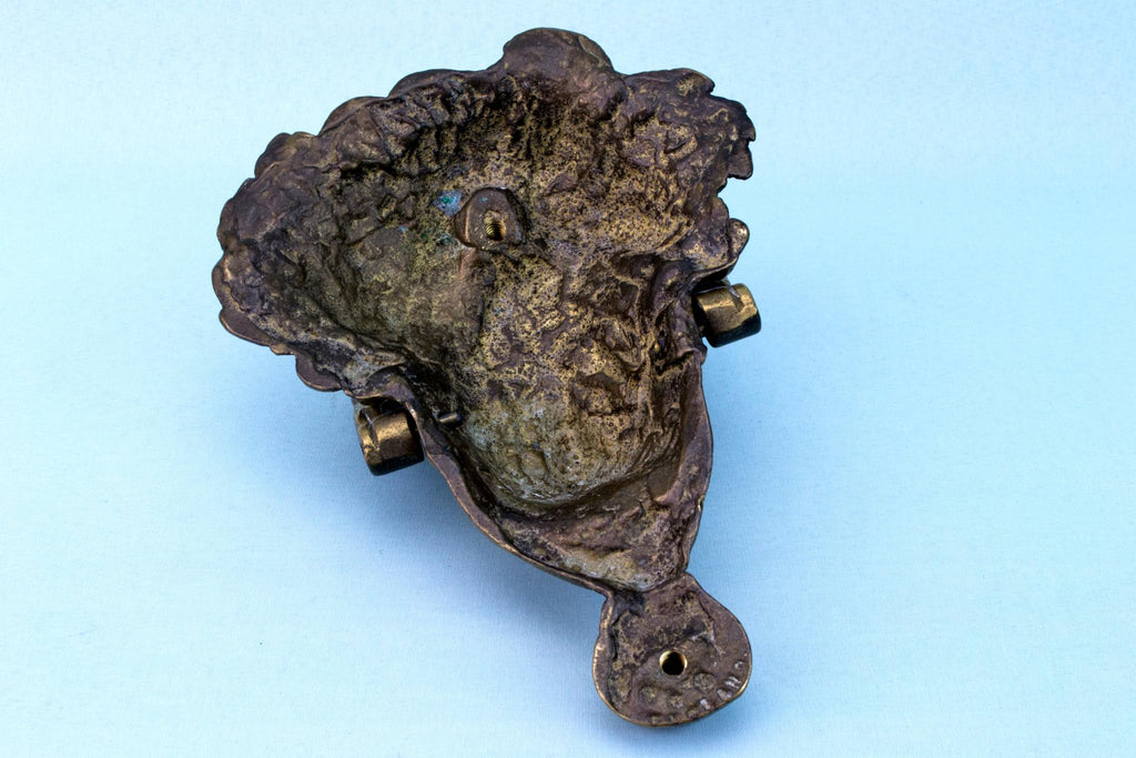 Heavy Bronze Door Knocker, French Circa 1900