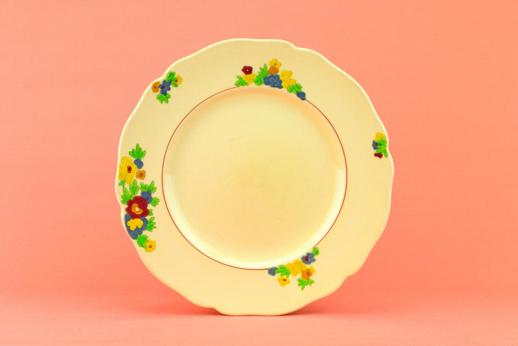 6 Dinner Plates by Royal Doulton, English 1930s