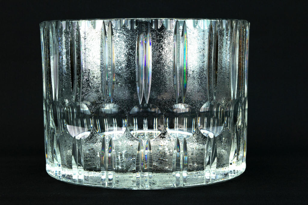Ice Bucket in Heavy Crystal Glass