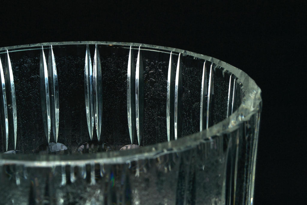 Ice Bucket in Heavy Crystal Glass