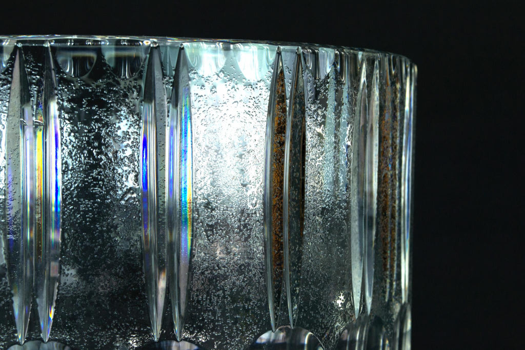 Ice Bucket in Heavy Crystal Glass