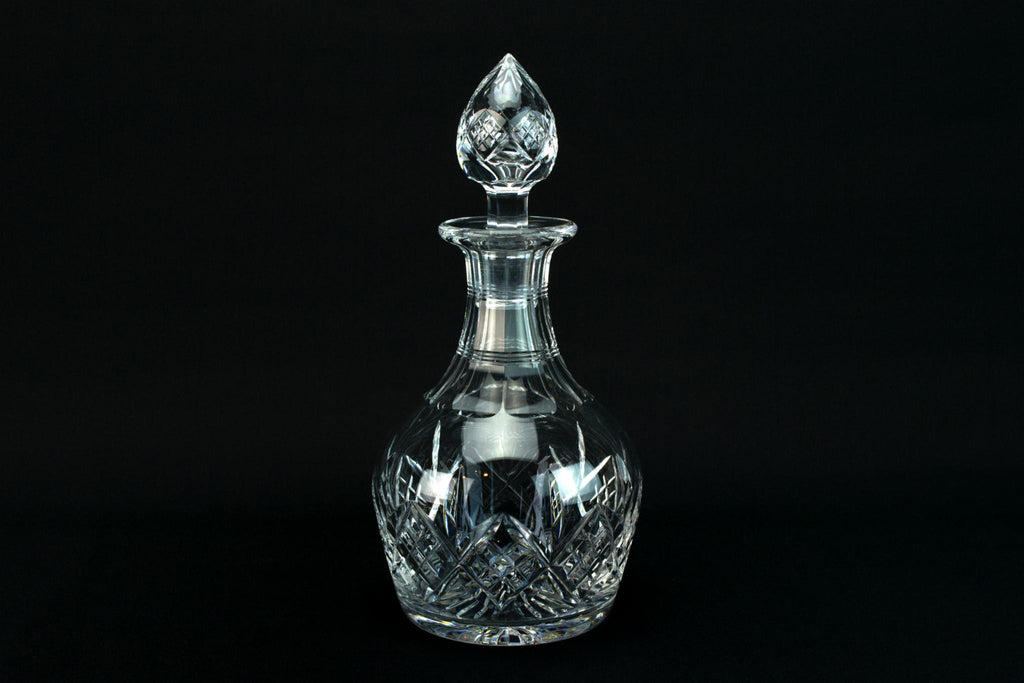 Decanter in Cut Glass by Stuart Crystal