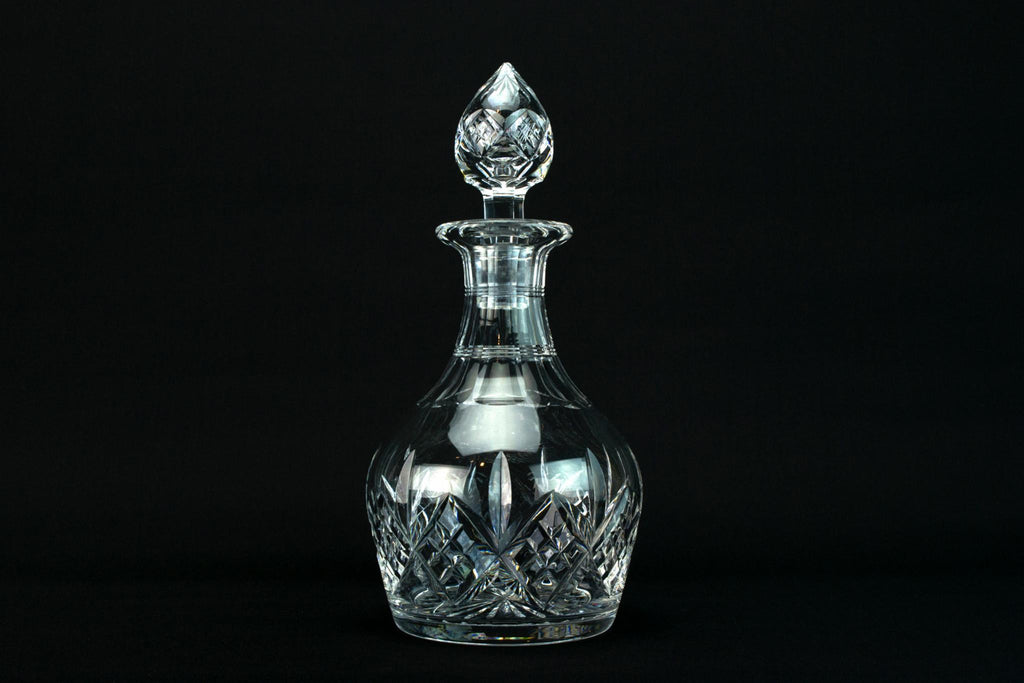 Decanter in Cut Glass by Stuart Crystal