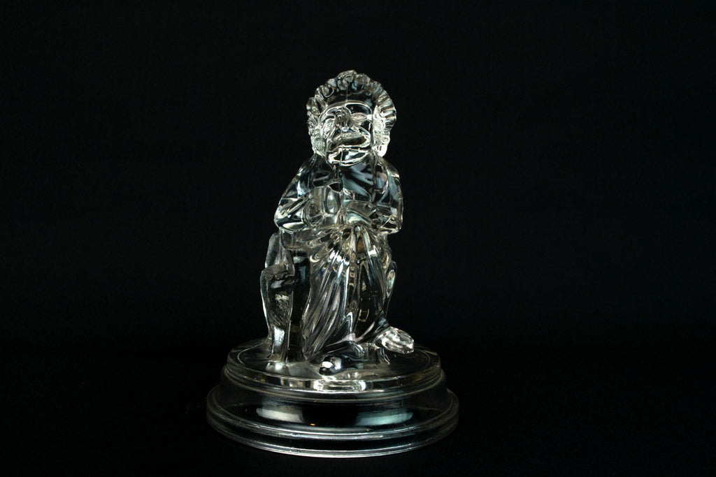 Judy Paperweight in Glass by John Derbyshire, English 19th Century