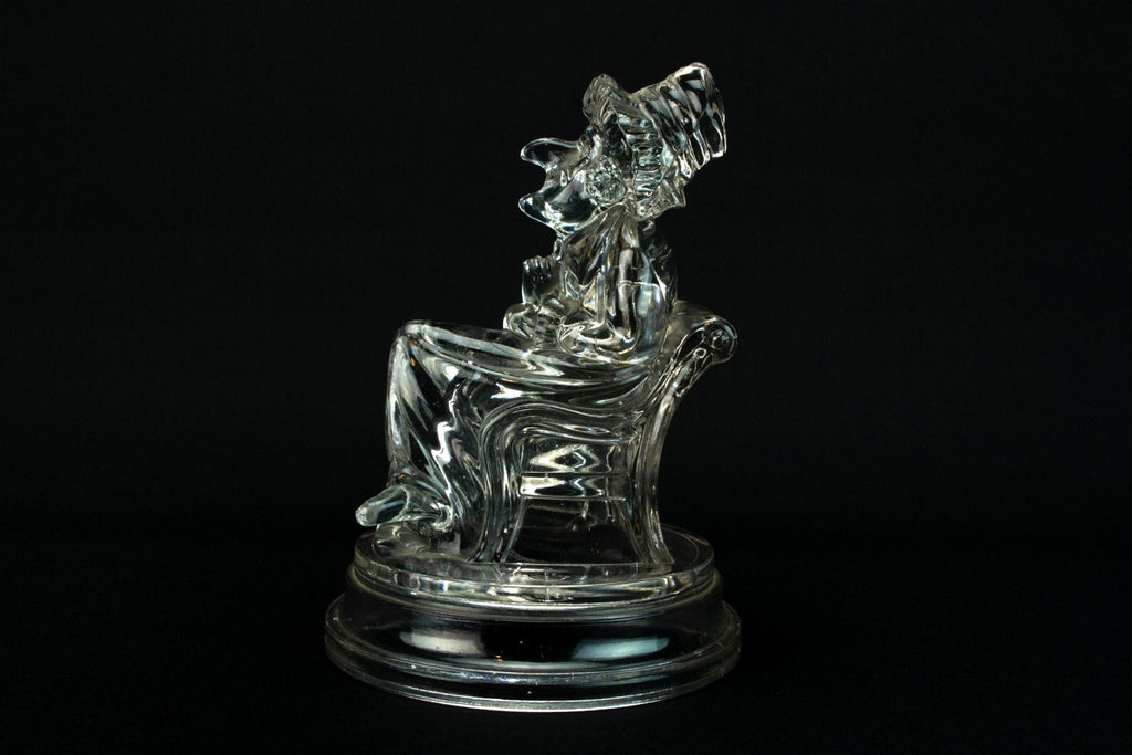 Judy Paperweight in Glass by John Derbyshire, English 19th Century