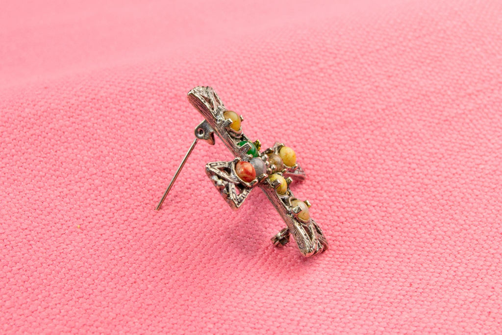 Cross Shaped Brooch