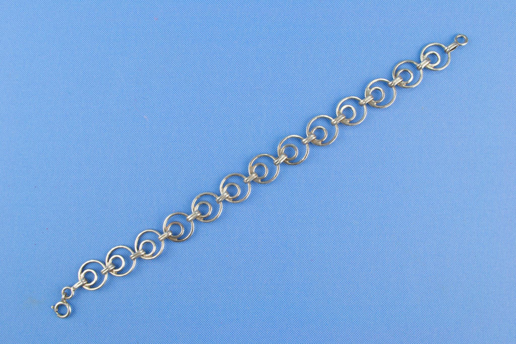Links Bracelet In Sterling Silver