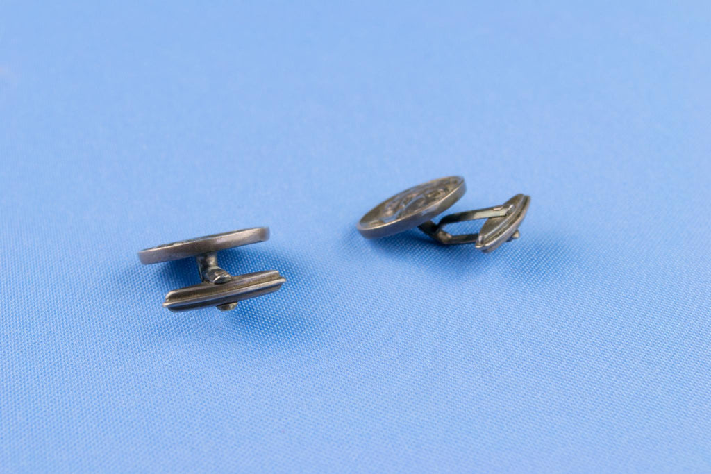 Roman Emperor Portrait Cufflinks