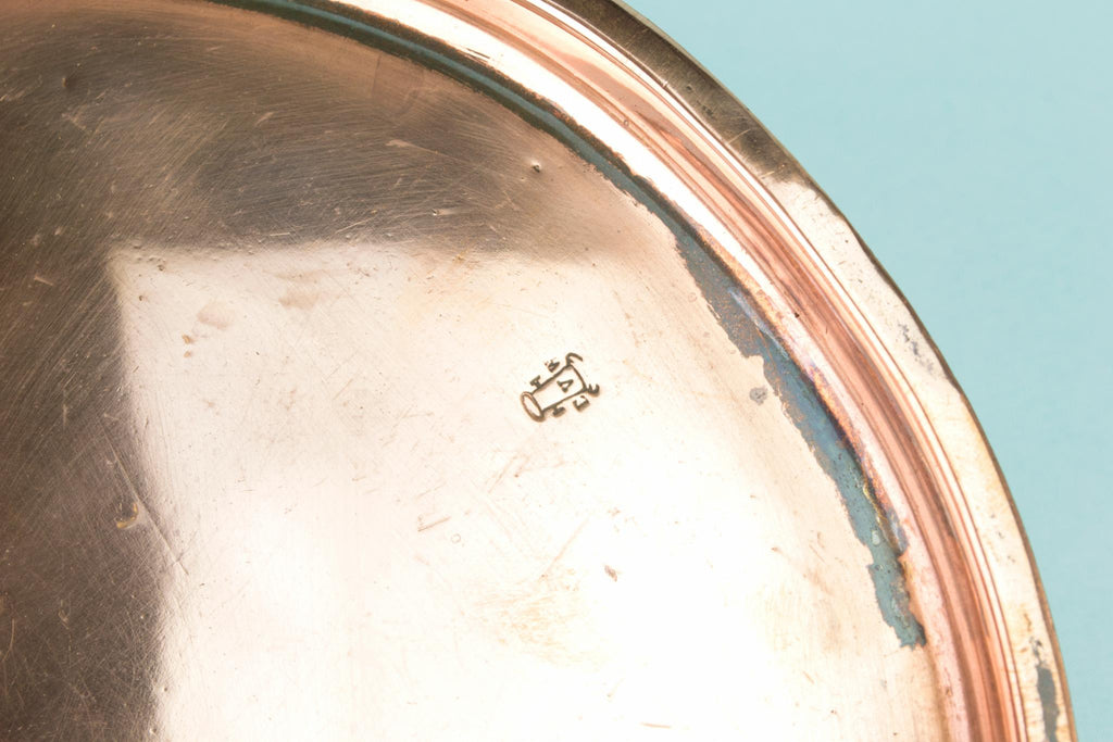 Copper & Iron Pan Lid, English Mid 19th Century