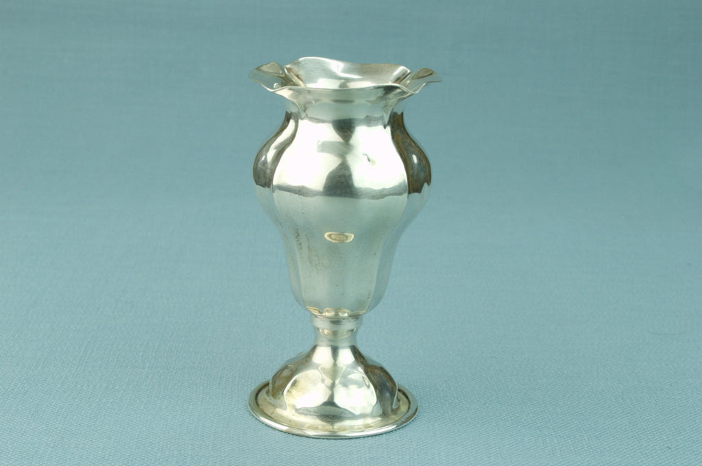 Small Bud Vase in 800 Grade Silver