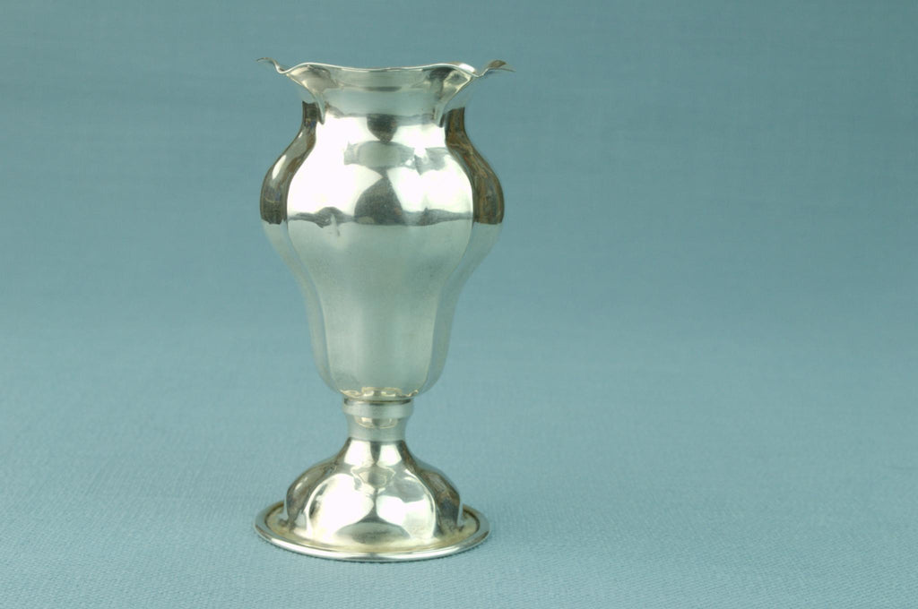 Small Bud Vase in 800 Grade Silver