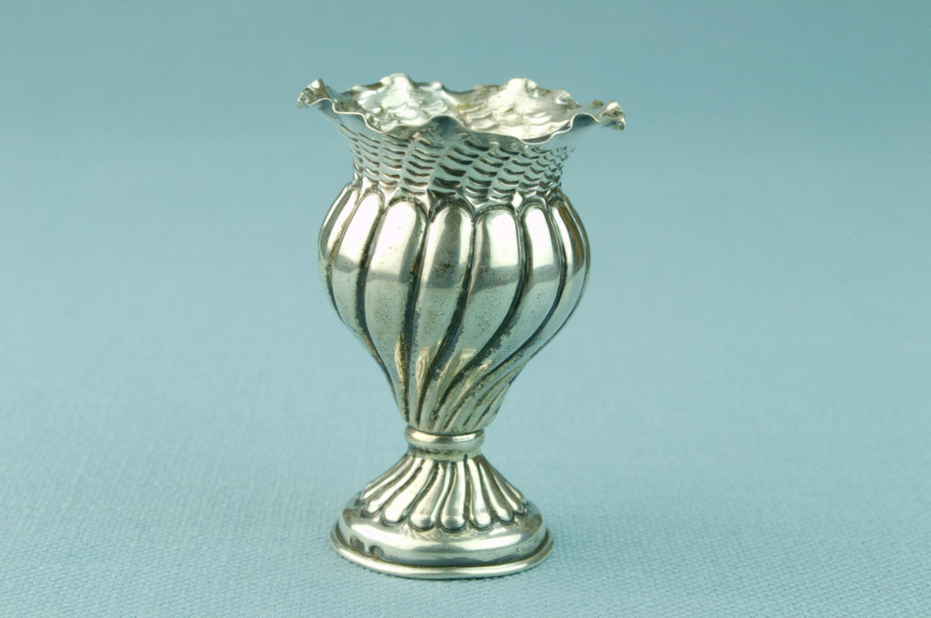 Small Silver Vase for a Single Bud