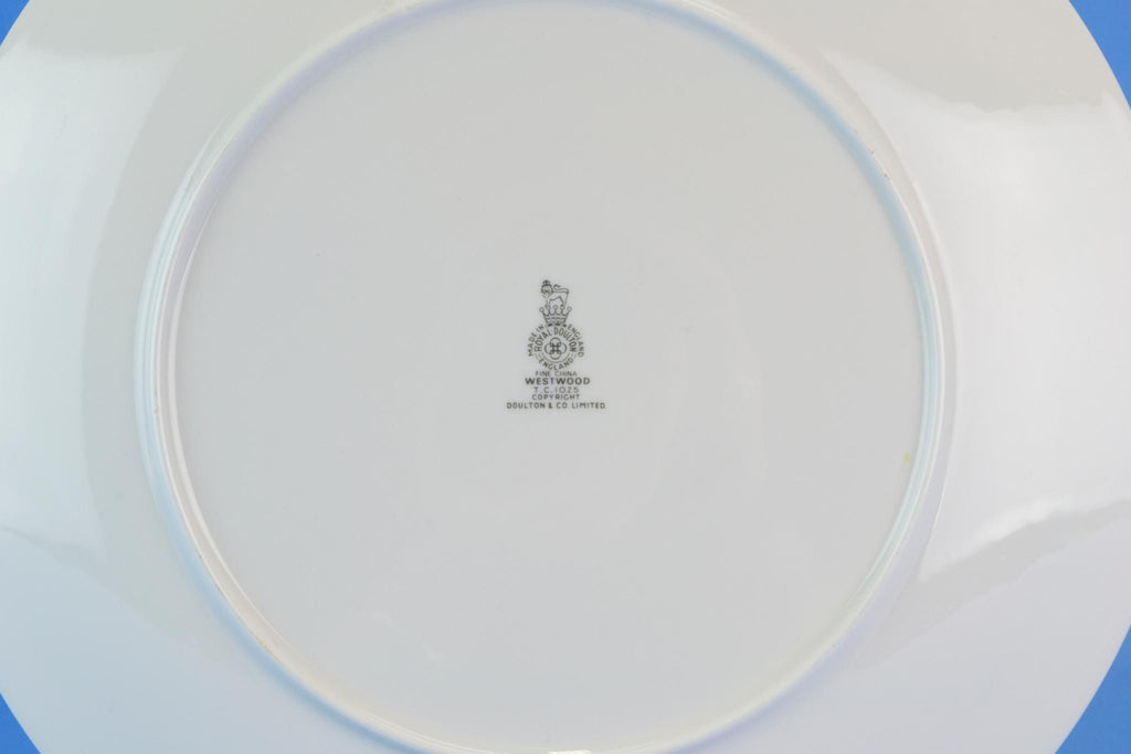 6 Bone China Dinner Plates By Royal Doulton