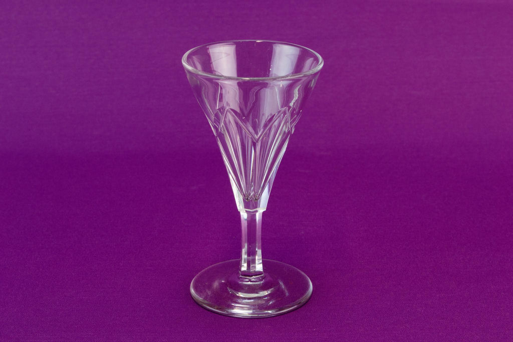 Victorian Port Glass, English 19th Century