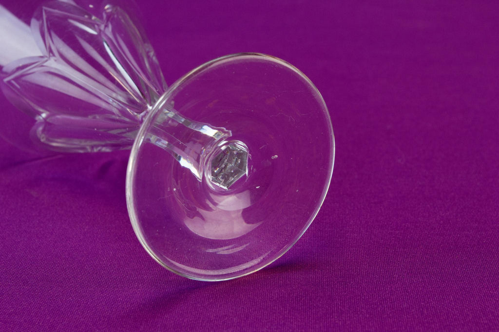 Victorian Port Glass, English 19th Century