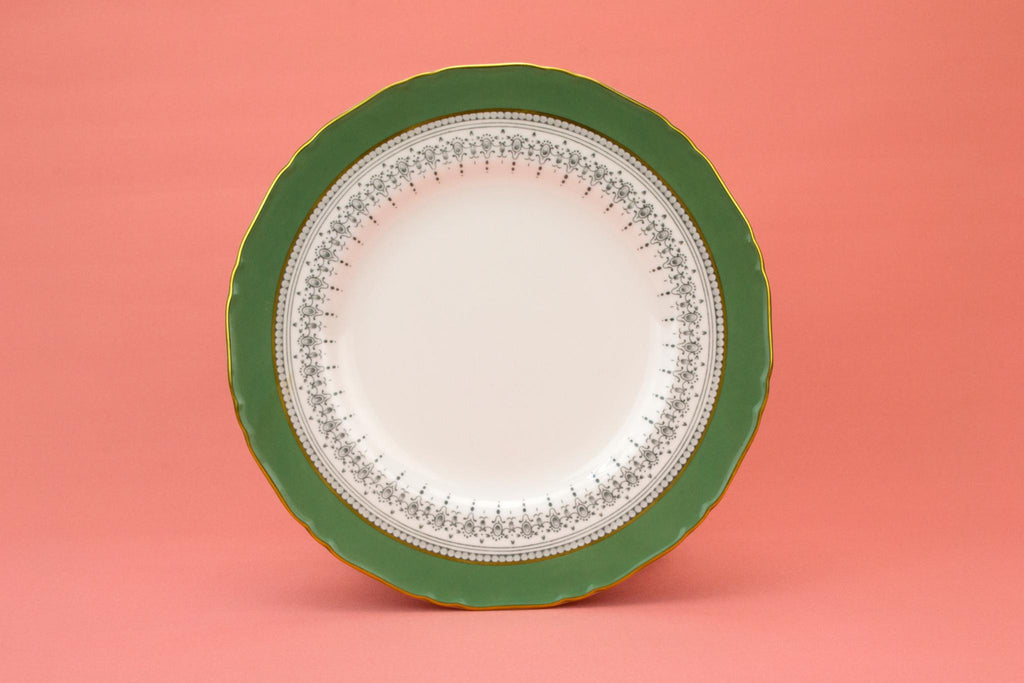 6 Medium Plates Regency by Royal Worcester, English 1970s