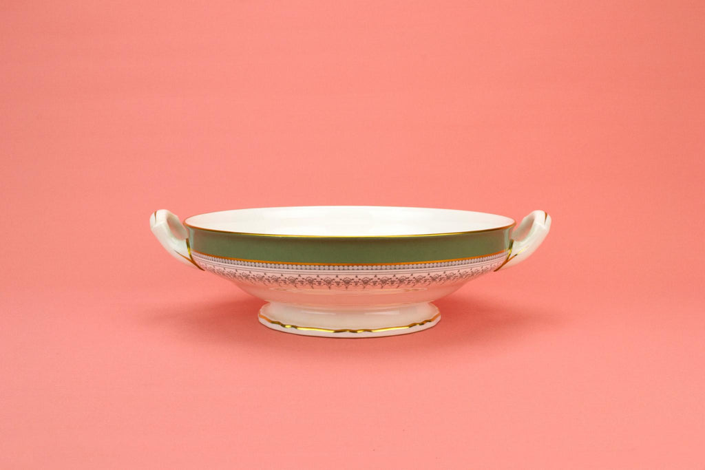 Regency Serving Bowl by Royal Worcester, English 1970s