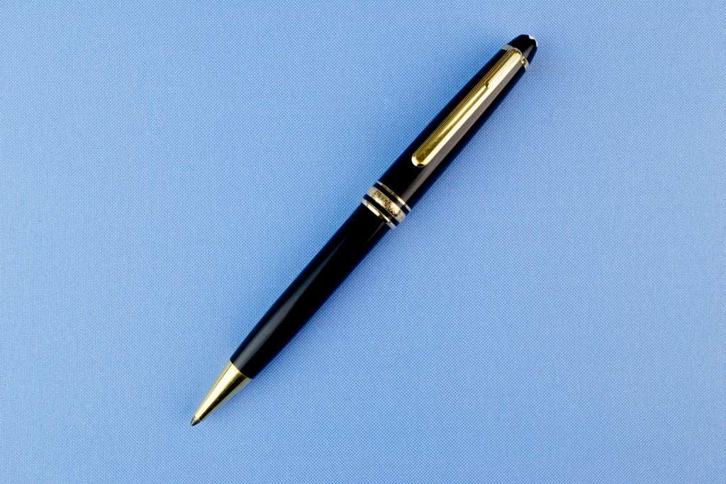 Mont Blanc Ballpoint Pen Gilded Gittings