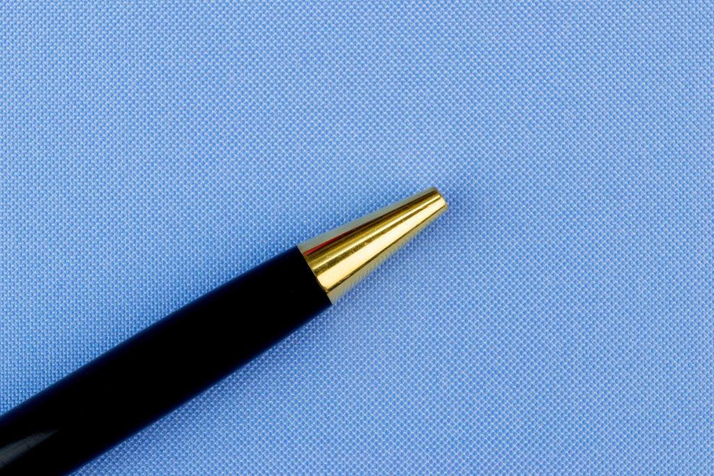 Mont Blanc Ballpoint Pen Gilded Gittings