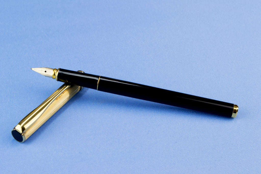 Aurora Sterling Silver Fountain Pen 14ct Gold