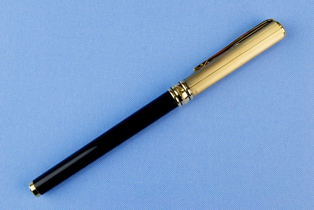 Aurora Sterling Silver Fountain Pen 14ct Gold