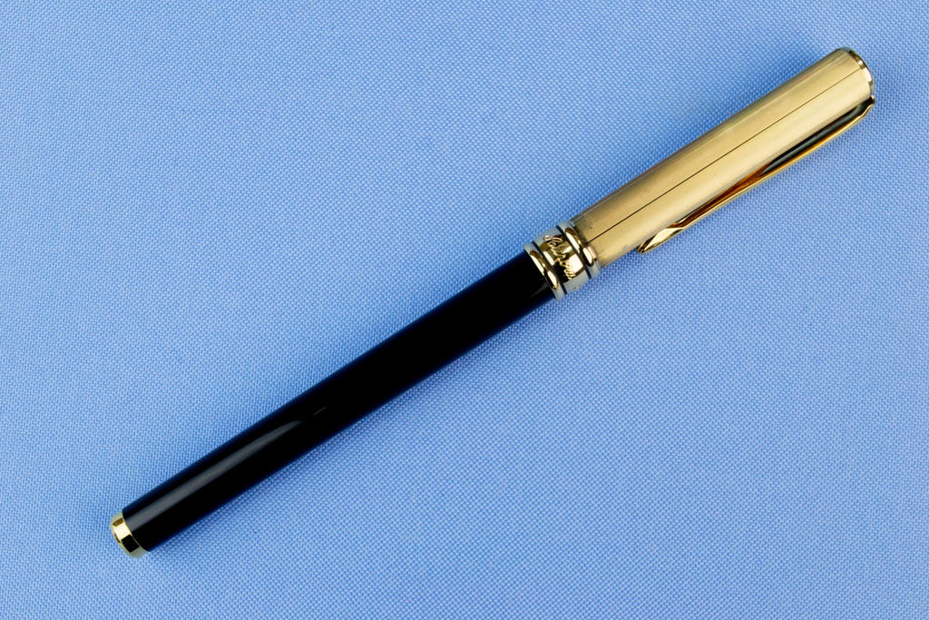 Aurora Sterling Silver Fountain Pen 14ct Gold
