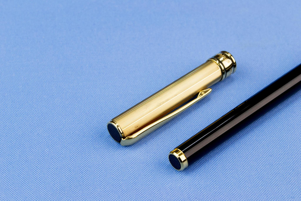 Aurora Sterling Silver Fountain Pen 14ct Gold