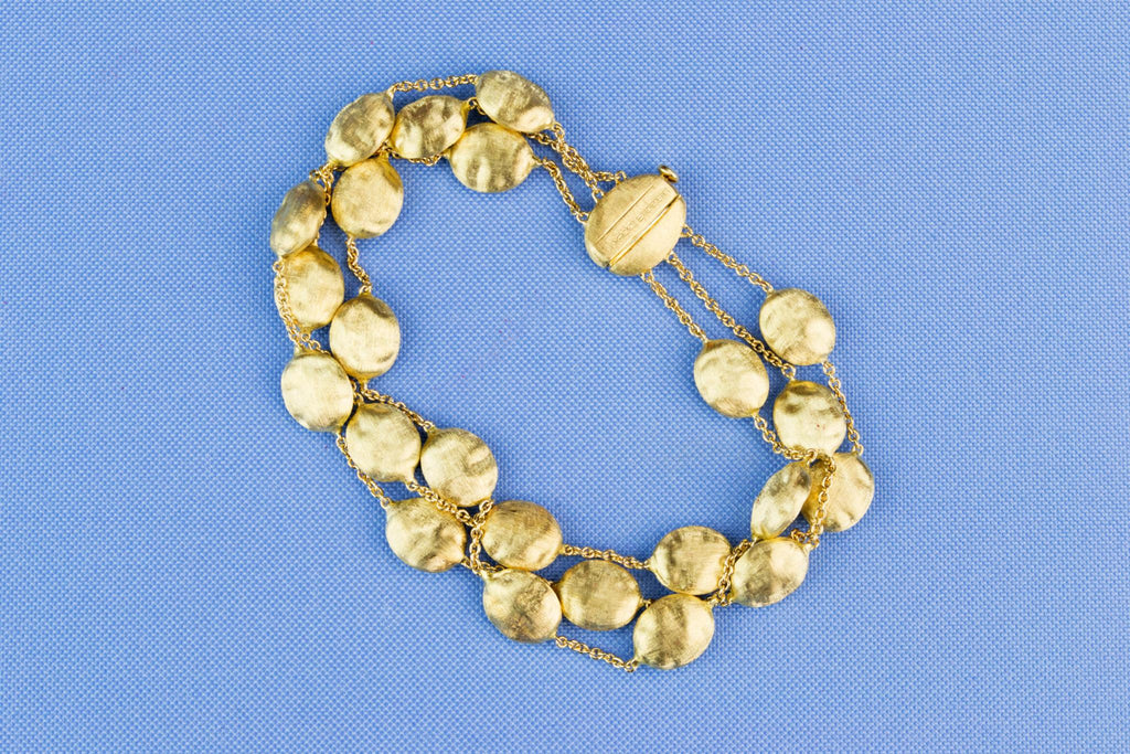 Marco Bicego 18ct Gold Pebbles Bracelet