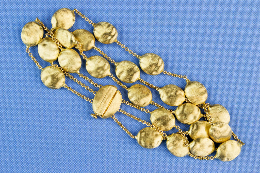 Marco Bicego 18ct Gold Pebbles Bracelet