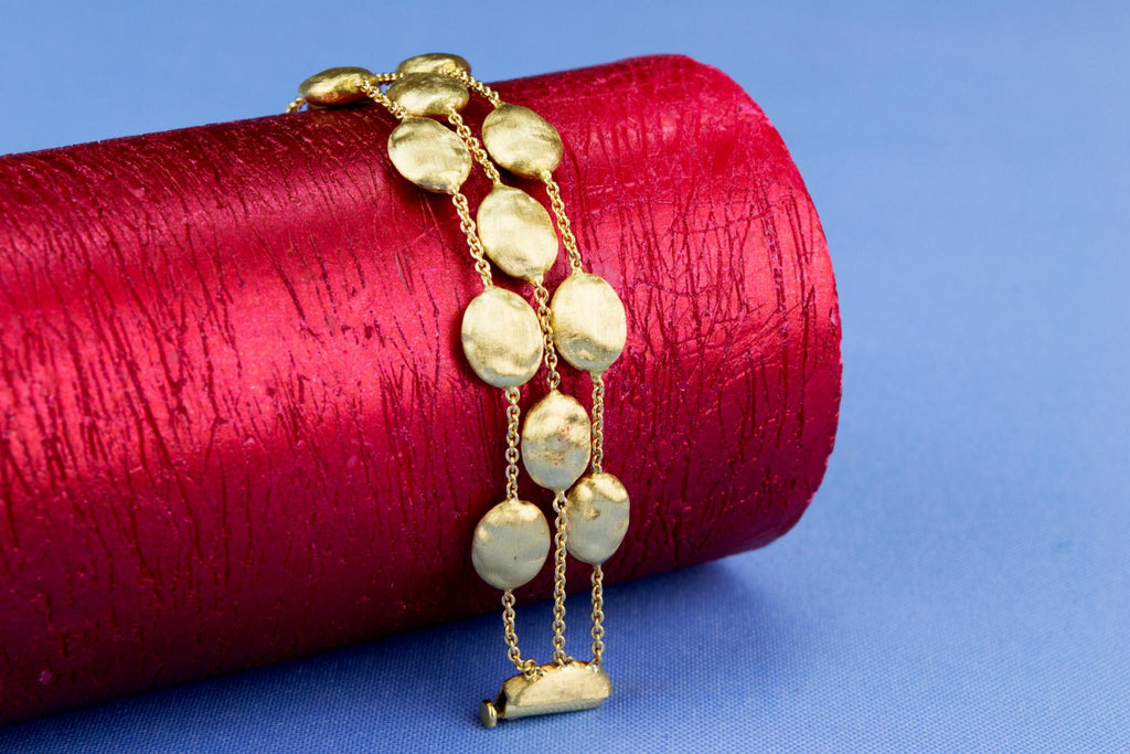 Marco Bicego 18ct Gold Pebbles Bracelet