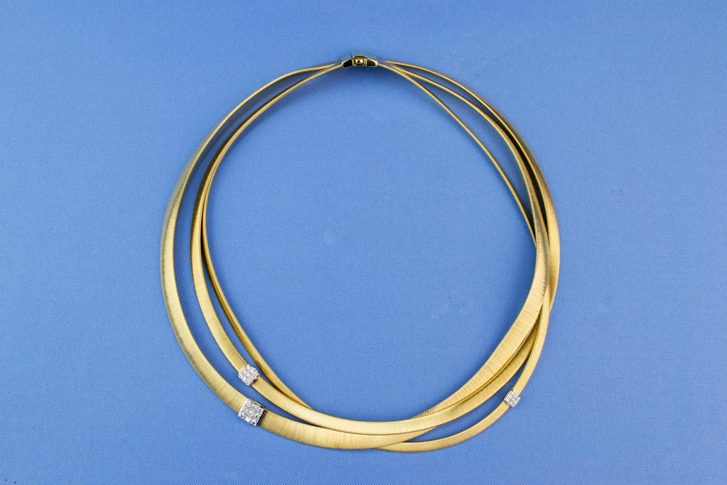 Marco Bicego Masai choker necklace in 18ct gold