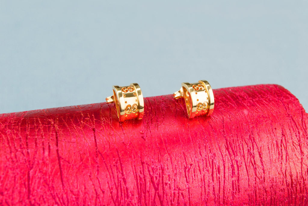 Gucci Icon Earrings in 18ct Gold