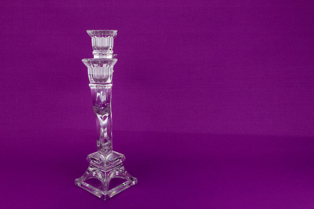 Crystal Glass Candelabra by Nachtmann