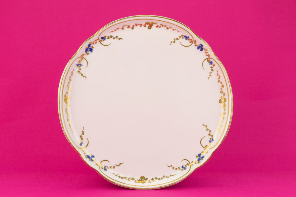 Tea Serving Tray in Porcelain, Early 1900s