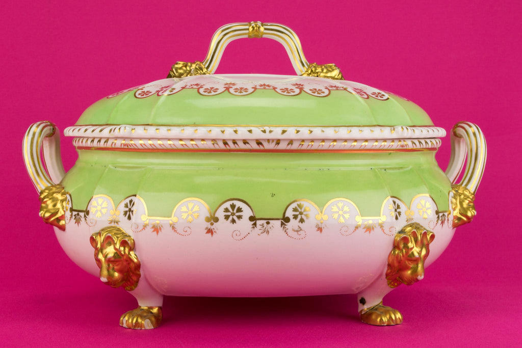 Large Tureen by Bloor Derby, English 1830s