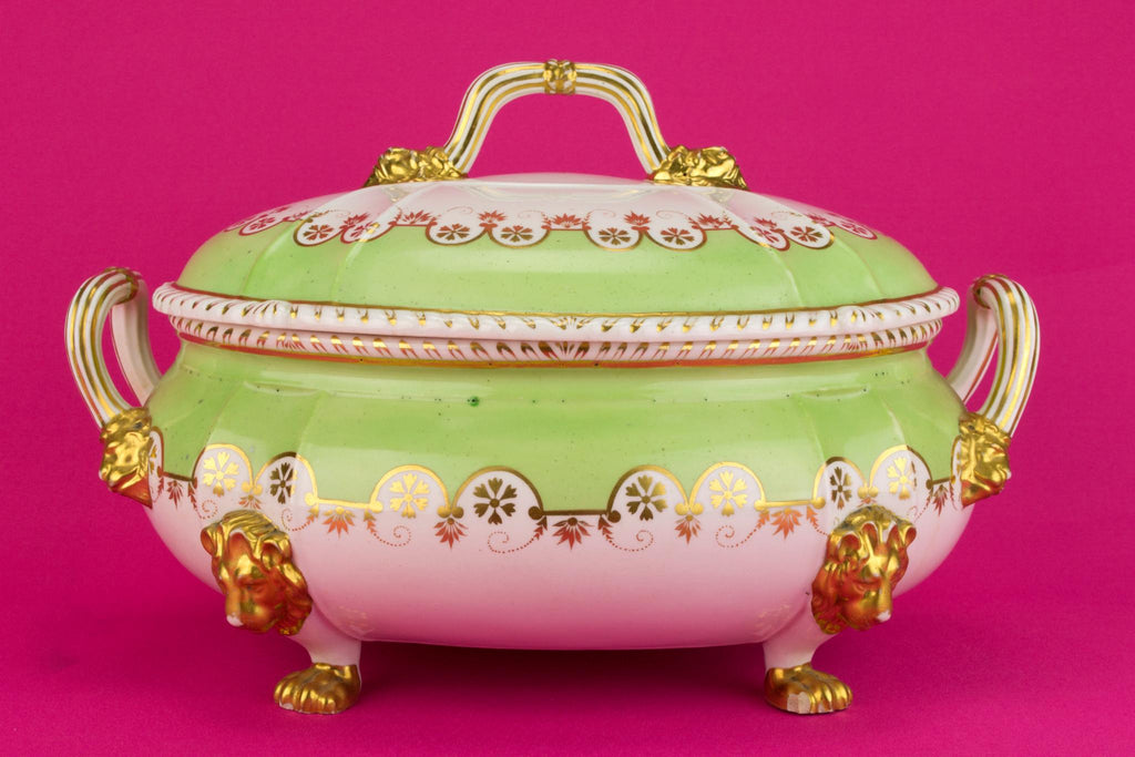 Large Tureen by Bloor Derby, English 1830s