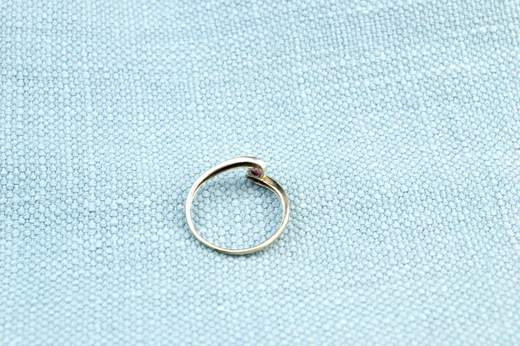 Solitaire Diamond Ring in 18ct White Gold