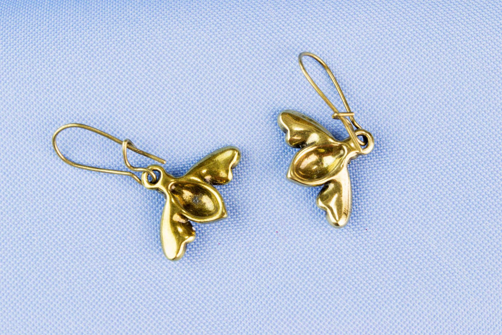 Pair of Bee Shaped Earrings