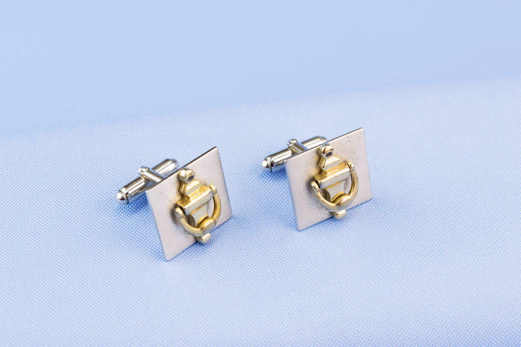 Cufflinks Door Knocker Design 1960s