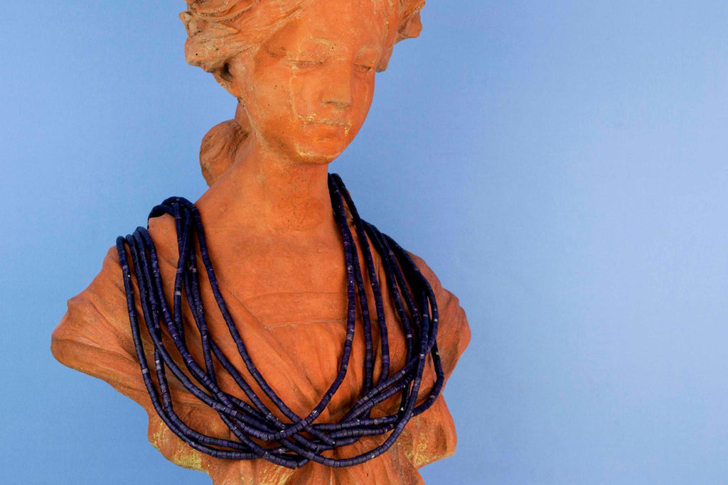 Lapis Lazuli Bead Necklace