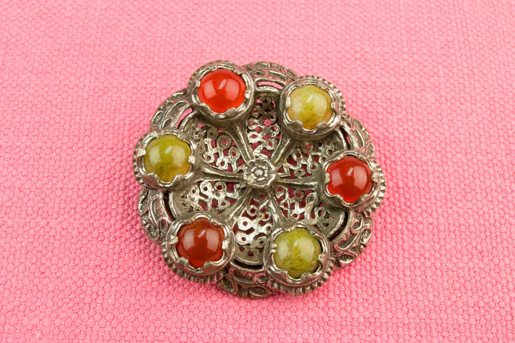 Celtic Style Brooch, Scottish 1950s