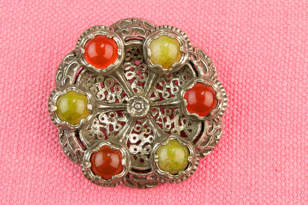 Celtic Style Brooch, Scottish 1950s