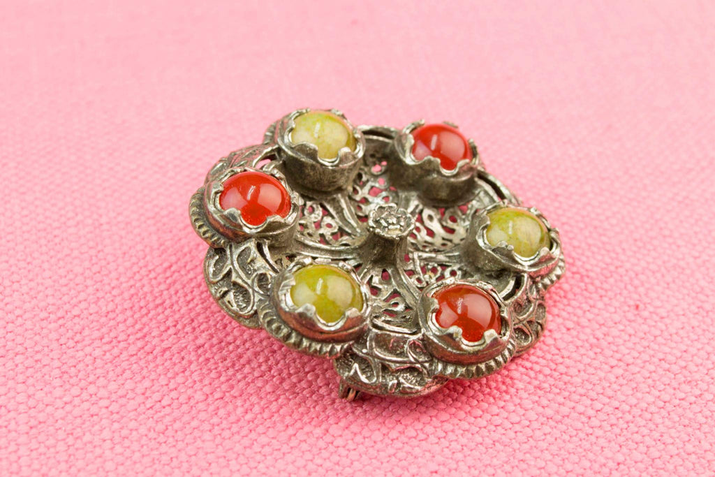 Celtic Style Brooch, Scottish 1950s