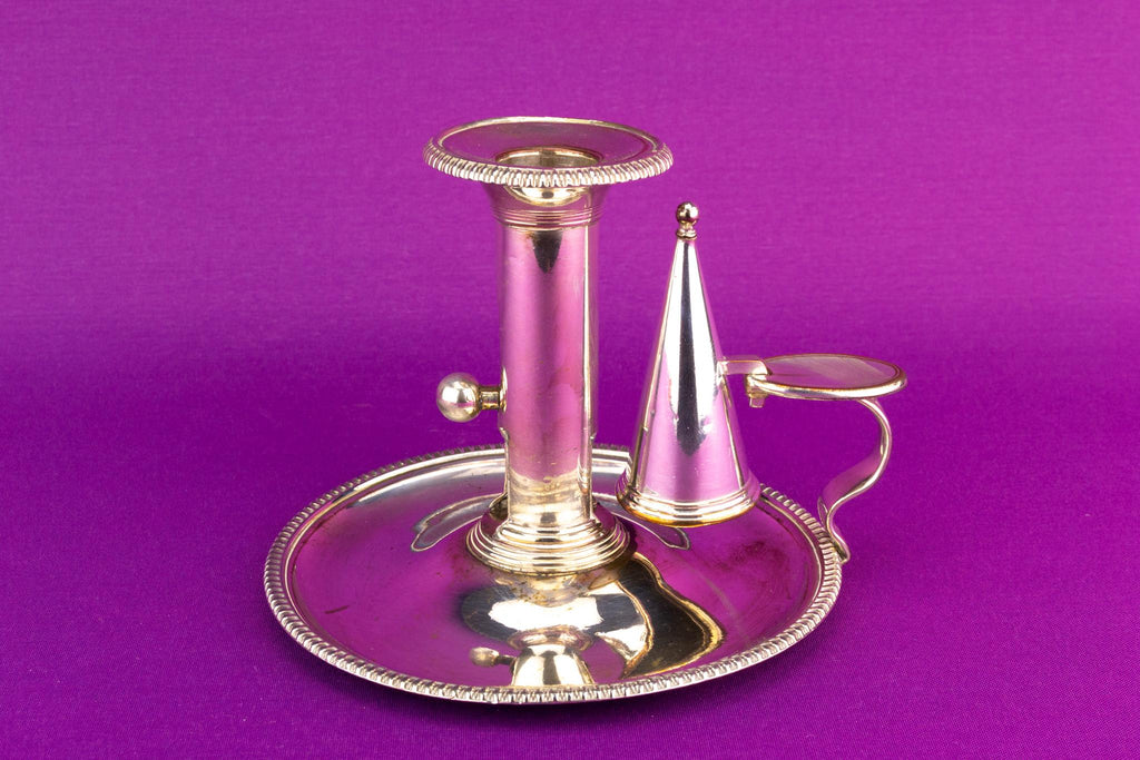 Candlestick with a Snuffer, English 19th Century