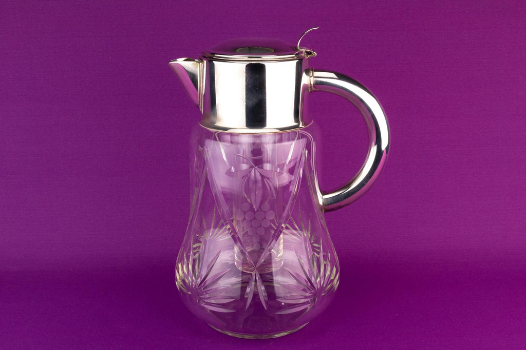 Massive Glass Carafe Cooler