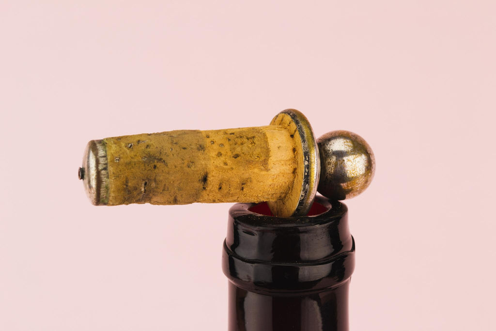 Dark Amber Glass Decanter, English Circa 1770