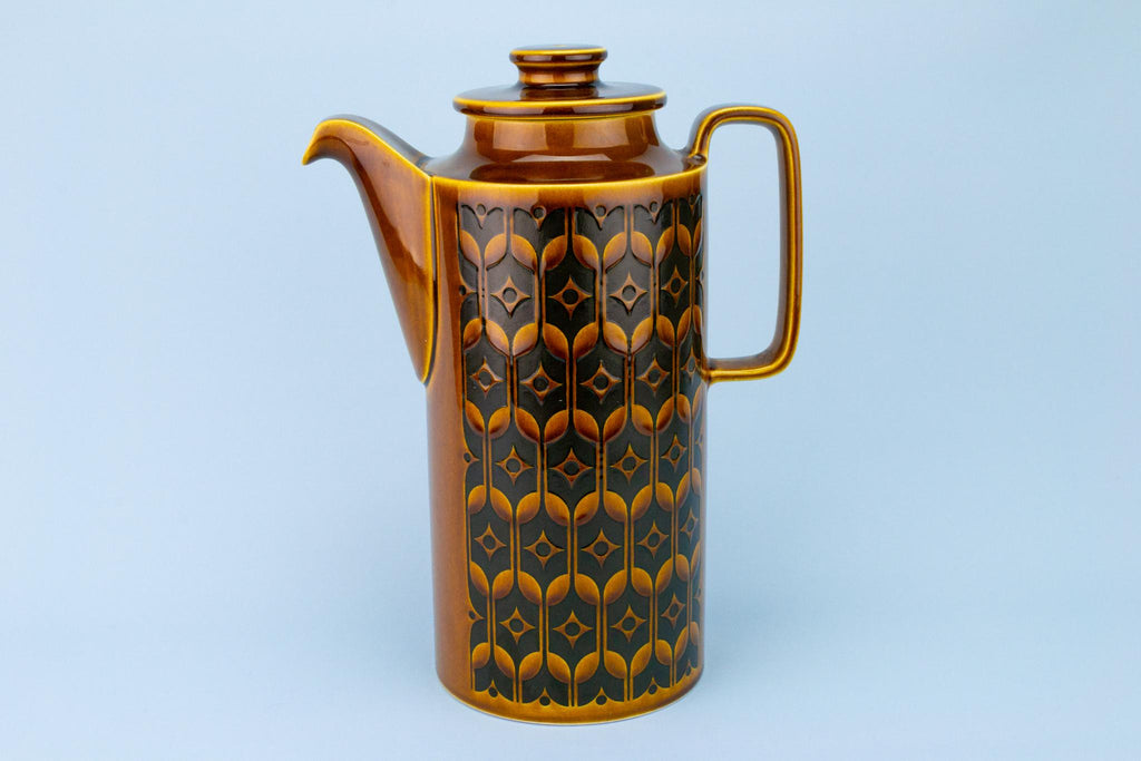 Tall Coffee Pot by Hornsea, English 1970s