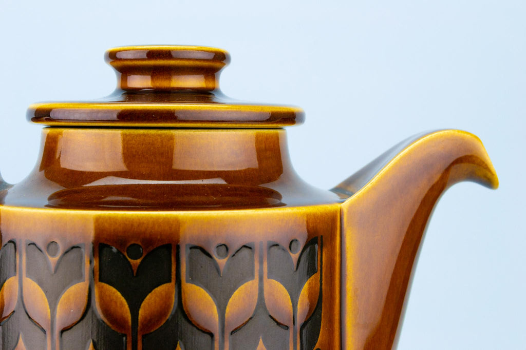 Tall Coffee Pot by Hornsea, English 1970s