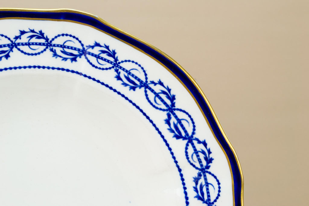 Royal Crown Derby Dinner Bowl, English Early 1900s