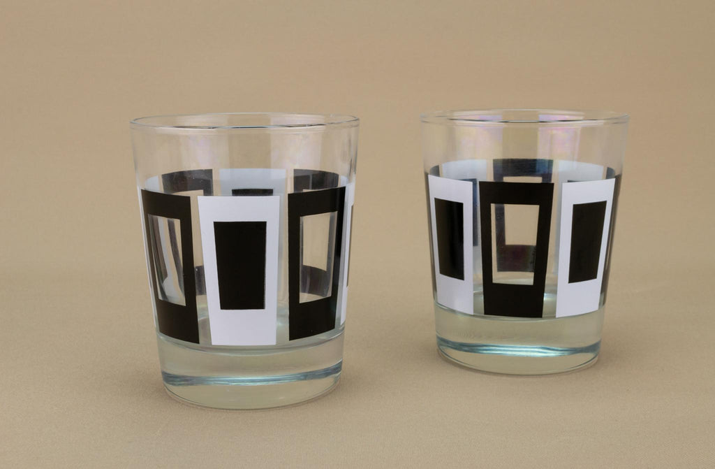 Two Whisky Glasses, English 1960s